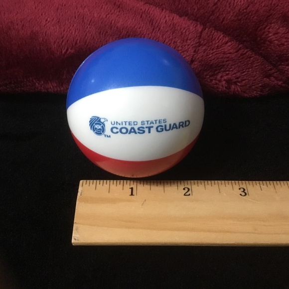 United States Coast Guard Mini Beach Ball (2 inches) - Picture 3 of 3